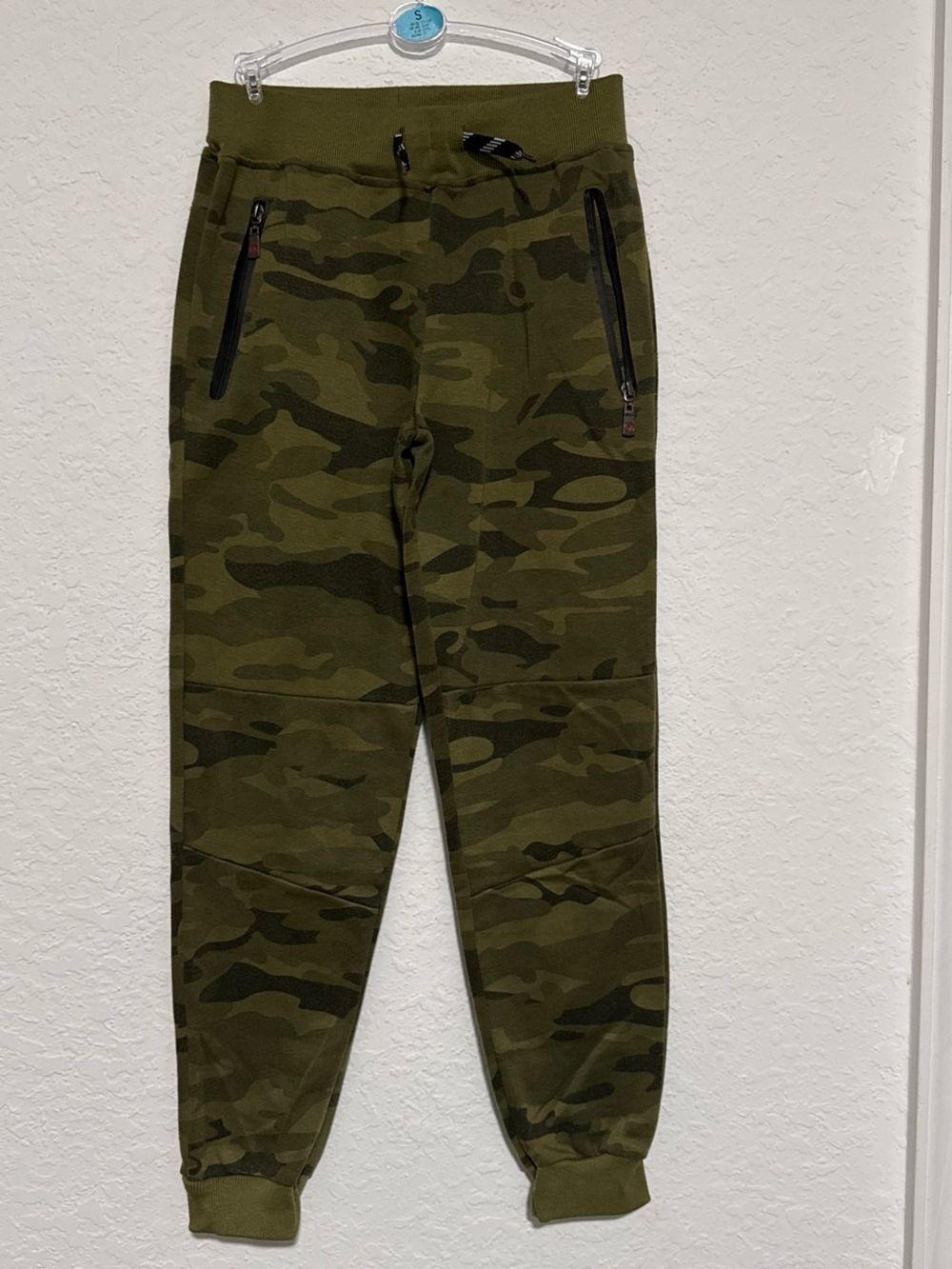 Kids mecca Olive Green Camo Jogger Sweatpants size 14-16